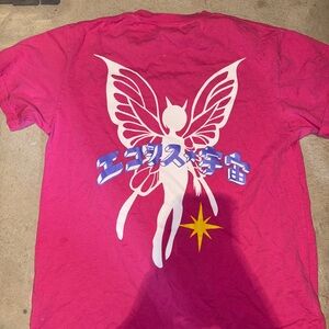 Pink Graphic Crosys LA shirt